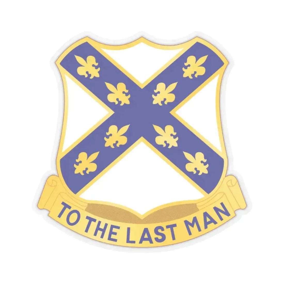 133rd Engineer Battalion (U.S. Army) STICKER Vinyl Kiss-Cut Decal 2 Inch Transparent - The Sticker Space