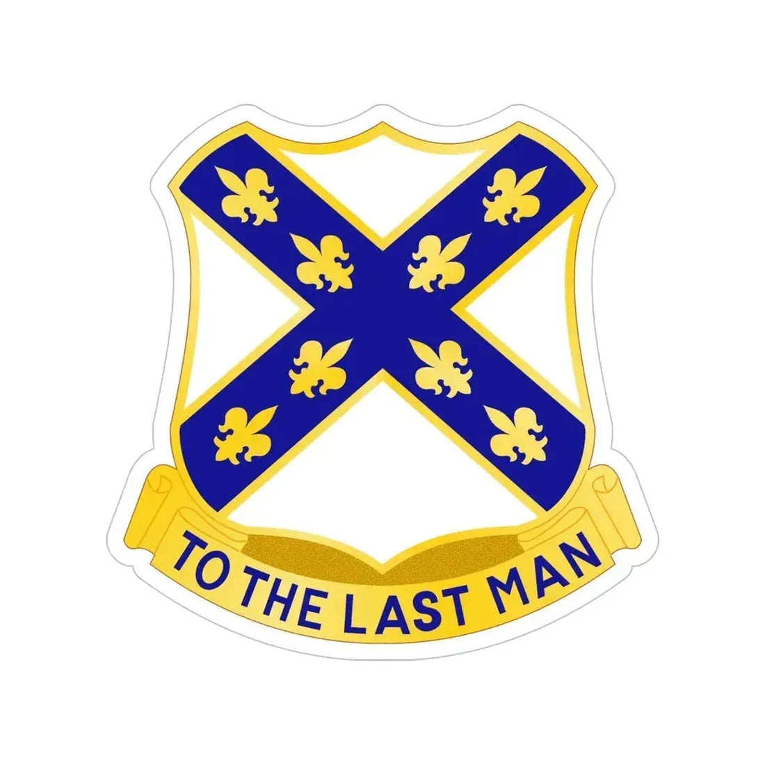 133rd Engineer Battalion (U.S. Army) Transparent STICKER Die-Cut Vinyl Decal - The Sticker Space