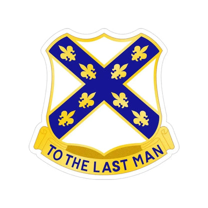 133rd Engineer Battalion (U.S. Army) Transparent STICKER Die-Cut Vinyl Decal - The Sticker Space