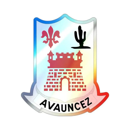 133rd Infantry Regiment (U.S. Army) Holographic STICKER Die-Cut Vinyl Decal - The Sticker Space