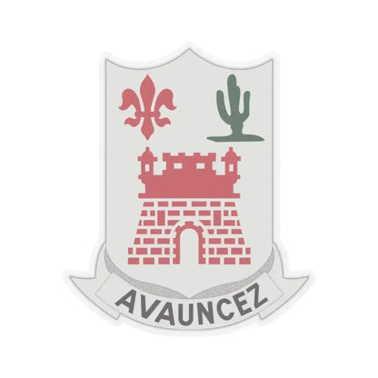 133rd Infantry Regiment (U.S. Army) STICKER Vinyl Kiss-Cut Decal 2 Inch Transparent - The Sticker Space