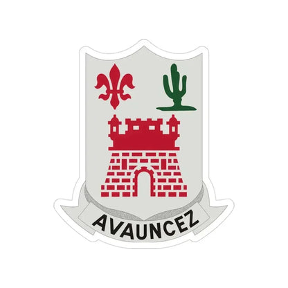 133rd Infantry Regiment (U.S. Army) Transparent STICKER Die-Cut Vinyl Decal 3 Inch - The Sticker Space