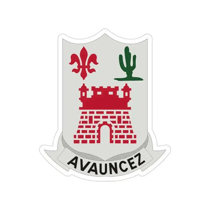 133rd Infantry Regiment (U.S. Army) Transparent STICKER Die-Cut Vinyl Decal 6 Inch - The Sticker Space