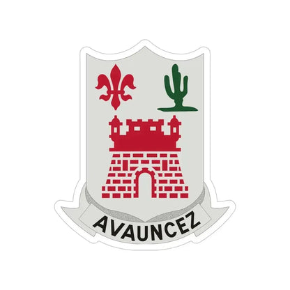 133rd Infantry Regiment (U.S. Army) Transparent STICKER Die-Cut Vinyl Decal 6 Inch - The Sticker Space