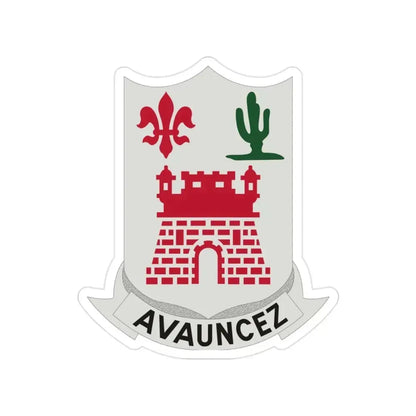 133rd Infantry Regiment (U.S. Army) Transparent STICKER Die-Cut Vinyl Decal - The Sticker Space