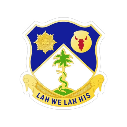 134 Cavalry Regiment (U.S. Army) Transparent STICKER Die-Cut Vinyl Decal - The Sticker Space