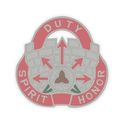 134 Engineer Group (U.S. Army) STICKER Vinyl Kiss-Cut Decal 6 Inch Transparent - The Sticker Space