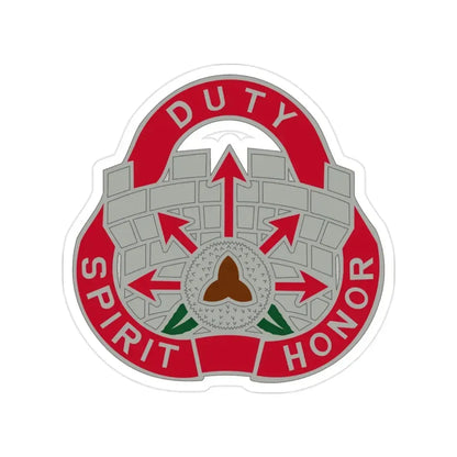 134 Engineer Group (U.S. Army) Transparent STICKER Die-Cut Vinyl Decal 2 Inch - The Sticker Space