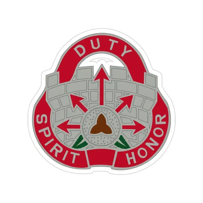 134 Engineer Group (U.S. Army) Transparent STICKER Die-Cut Vinyl Decal 6 Inch - The Sticker Space