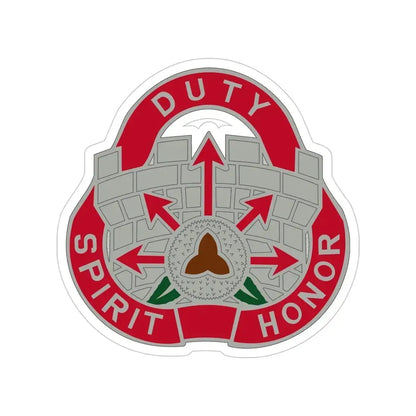 134 Engineer Group (U.S. Army) Transparent STICKER Die-Cut Vinyl Decal 6 Inch - The Sticker Space