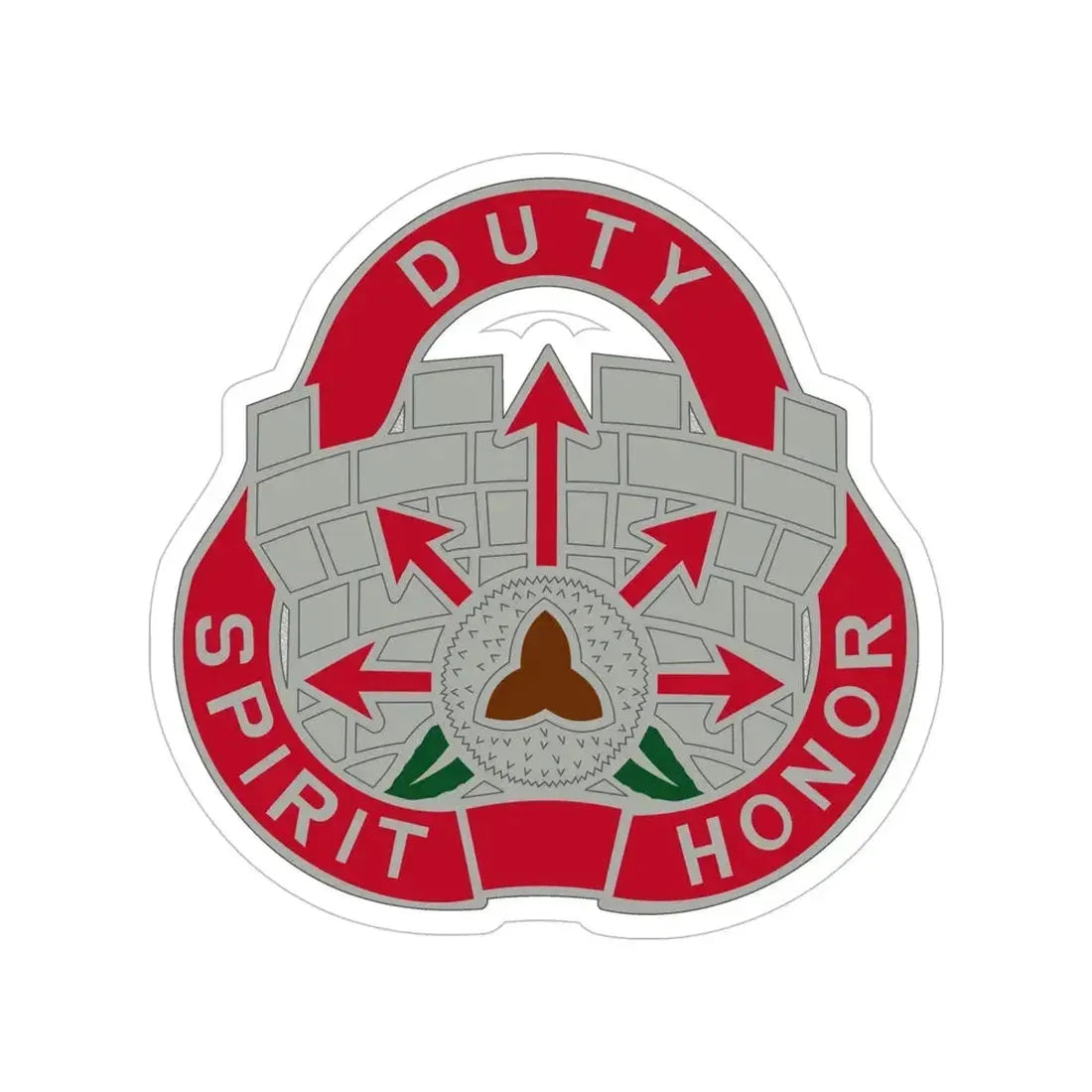 134 Engineer Group (U.S. Army) Transparent STICKER Die-Cut Vinyl Decal - The Sticker Space