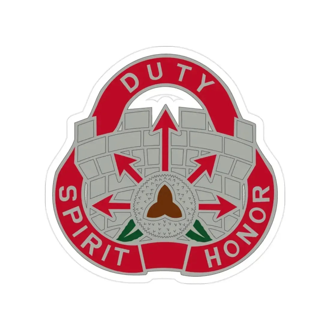 134 Engineer Group (U.S. Army) Transparent STICKER Die-Cut Vinyl Decal - The Sticker Space