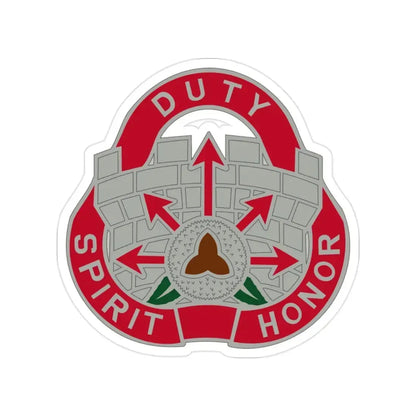 134 Engineer Group (U.S. Army) Transparent STICKER Die-Cut Vinyl Decal - The Sticker Space