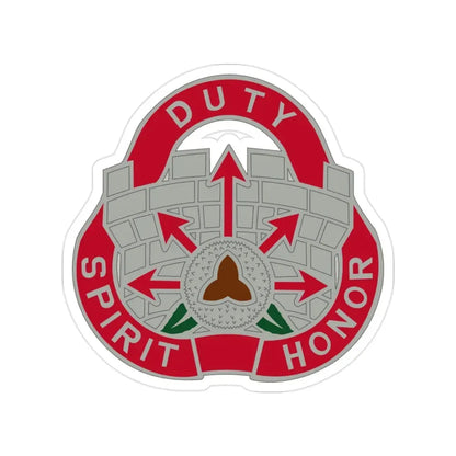 134 Engineer Group (U.S. Army) Transparent STICKER Die-Cut Vinyl Decal - The Sticker Space