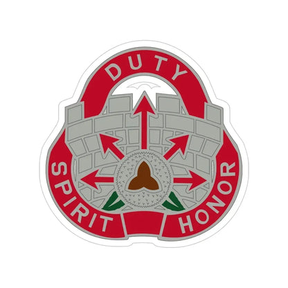 134 Engineer Group (U.S. Army) Transparent STICKER Die-Cut Vinyl Decal - The Sticker Space