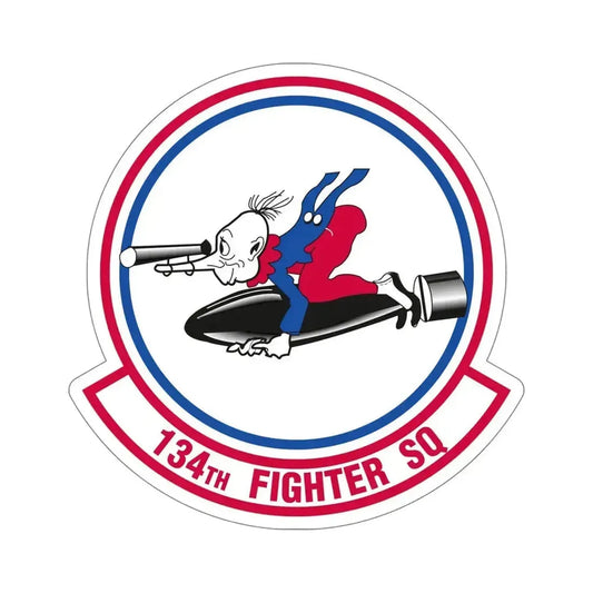 134 Fighter Squadron (U.S. Air Force) STICKER Vinyl Die-Cut Decal 6 Inch - The Sticker Space