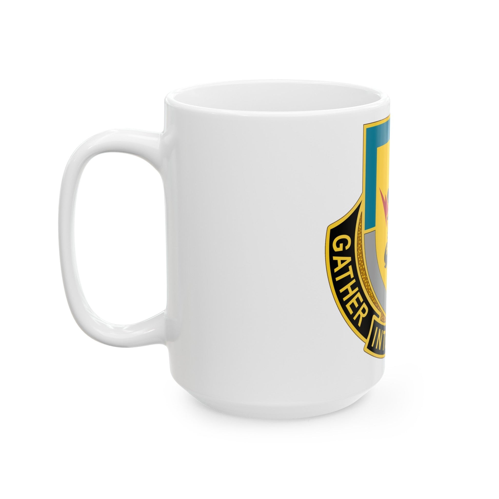 134 Military Intelligence Battalion (U.S. Army) White Coffee Mug-The Sticker Space
