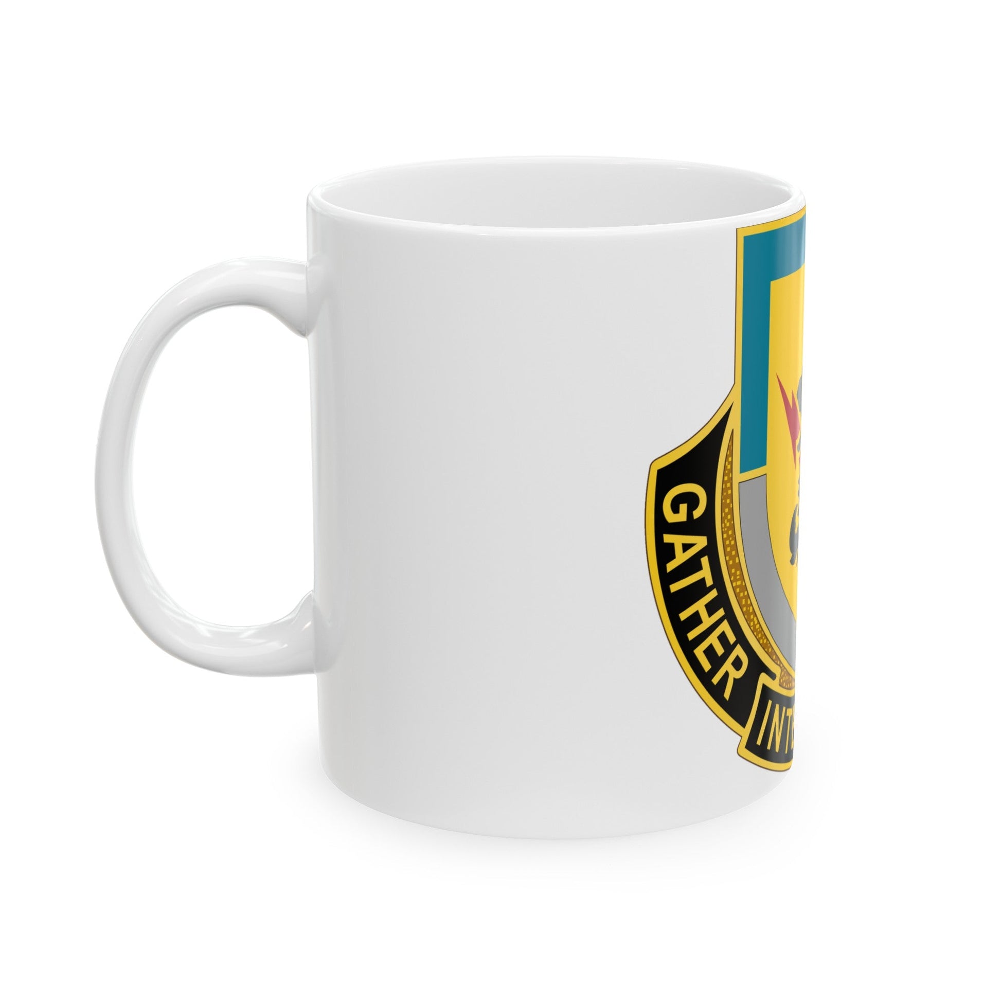 134 Military Intelligence Battalion (U.S. Army) White Coffee Mug-The Sticker Space