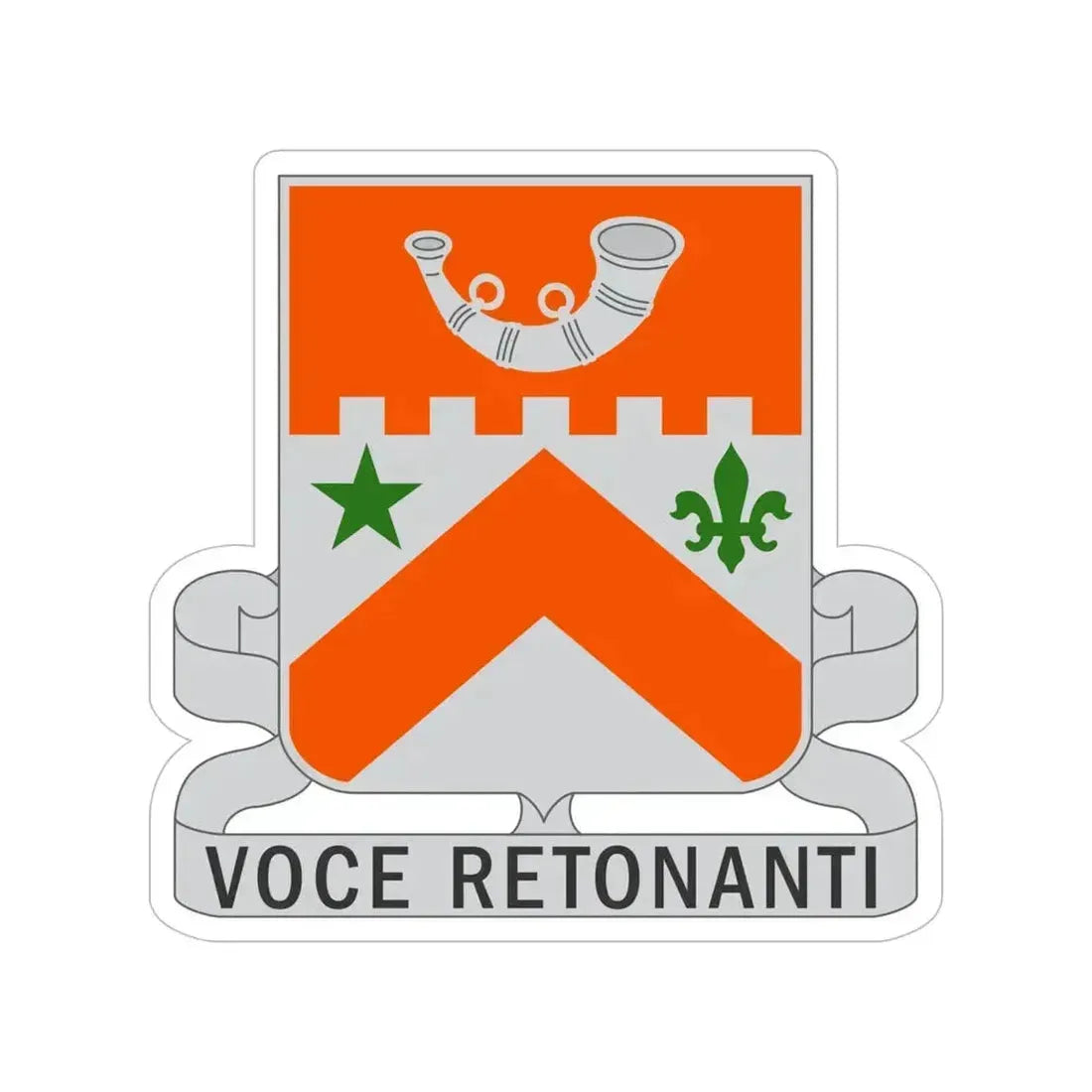 134 Signal Battalion (U.S. Army) Transparent STICKER Die-Cut Vinyl Decal 6 Inch - The Sticker Space