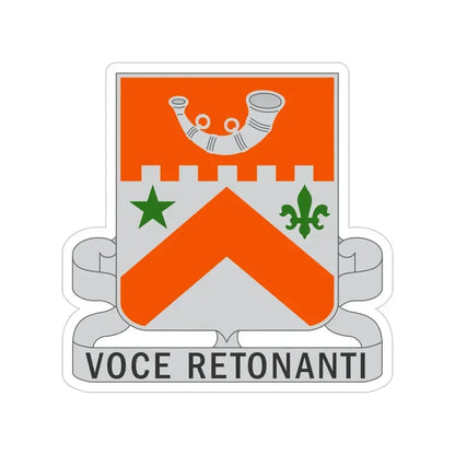 134 Signal Battalion (U.S. Army) Transparent STICKER Die-Cut Vinyl Decal - The Sticker Space