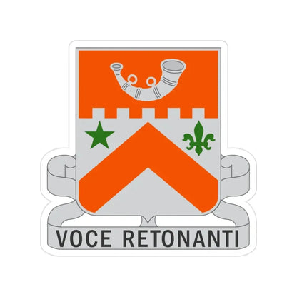 134 Signal Battalion (U.S. Army) Transparent STICKER Die-Cut Vinyl Decal - The Sticker Space