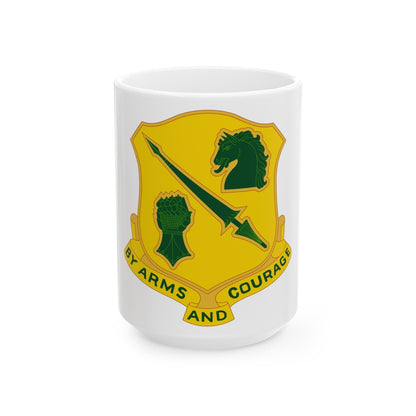 134 Tank Battalion (U.S. Army) White Coffee Mug-15oz-The Sticker Space