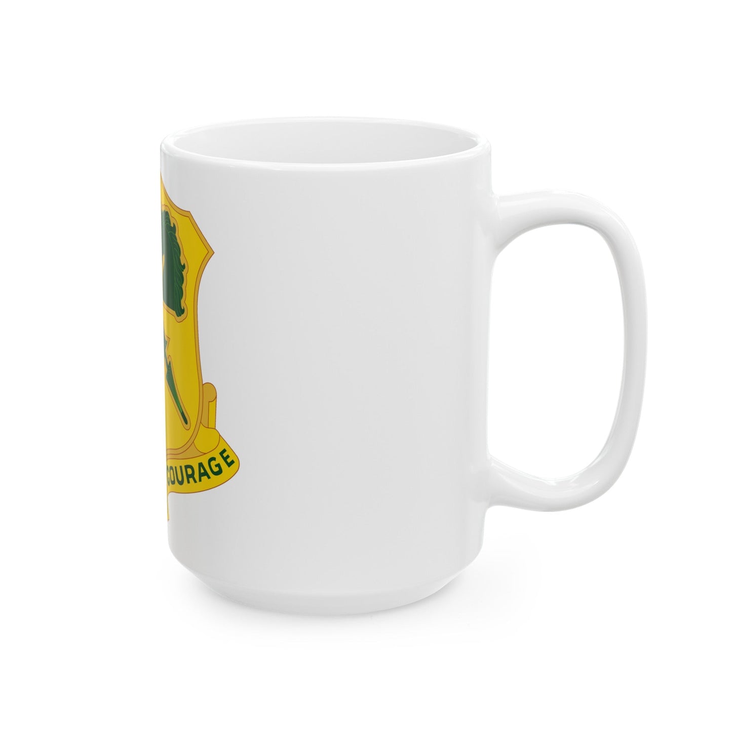 134 Tank Battalion (U.S. Army) White Coffee Mug-The Sticker Space