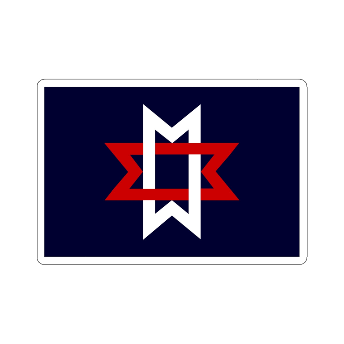 Flag of Maryville, Tennessee - STICKER Vinyl Kiss-Cut Decal