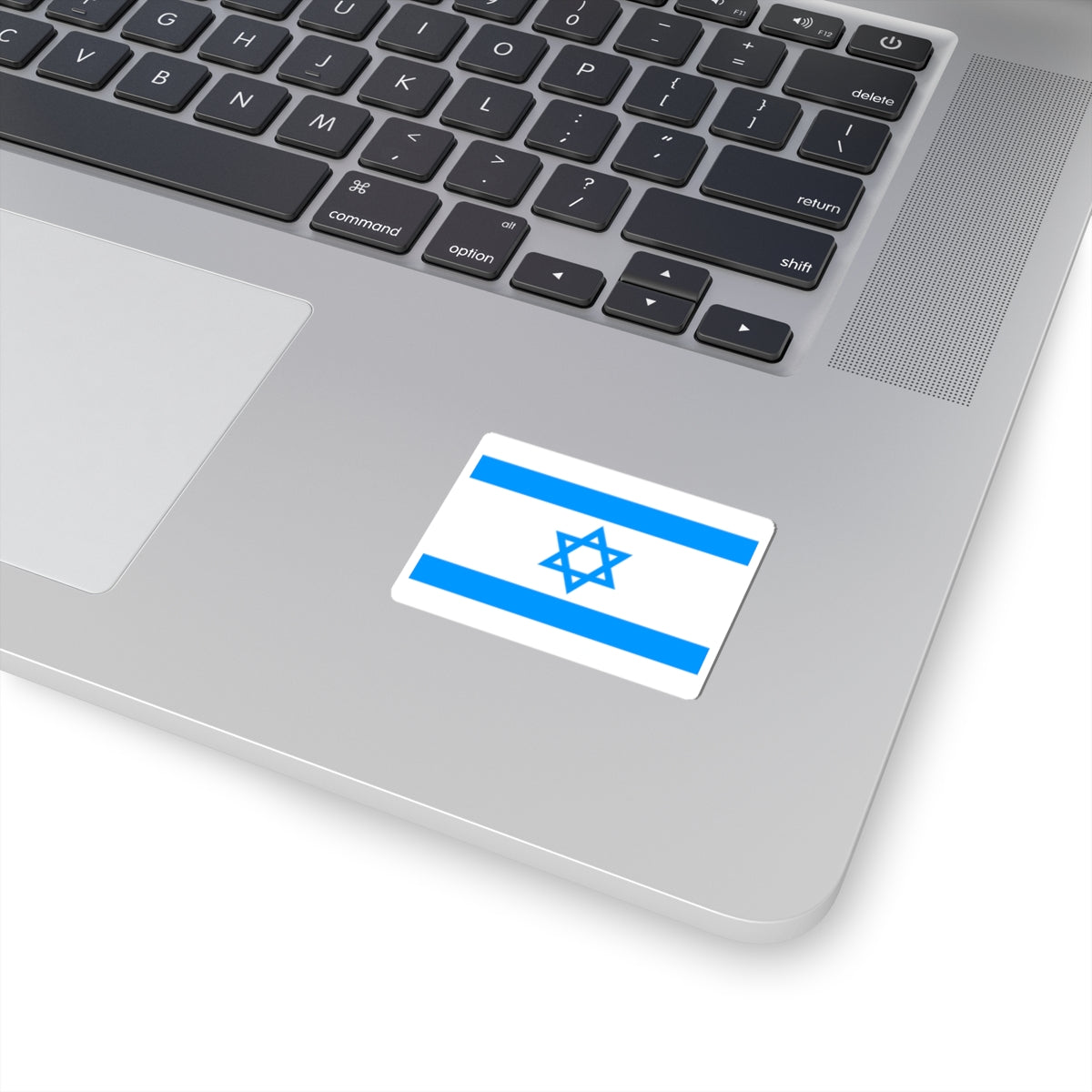 Flag of Israel Sky Blue (Israel) STICKER Vinyl Kiss-Cut Decal