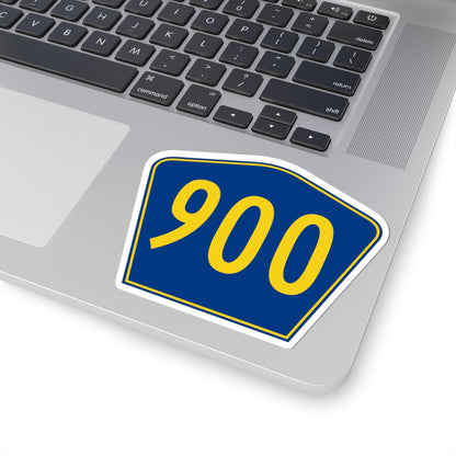 PR secondary 900 (Puerto Rico) (Road Sign) STICKER Vinyl Kiss-Cut Decal