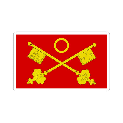 Saint Peter Westminster Abbey Flag (England) STICKER Vinyl Kiss-Cut Decal