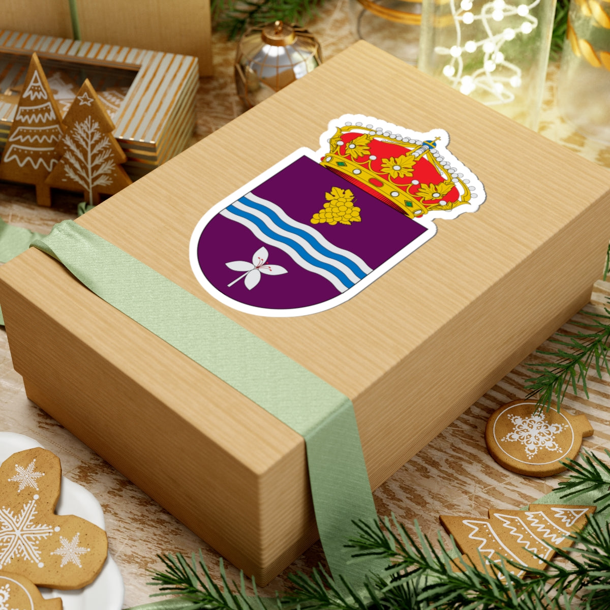 Escudo de Instinción (Spain) (Coat of Arms) STICKER Vinyl Kiss-Cut Decal
