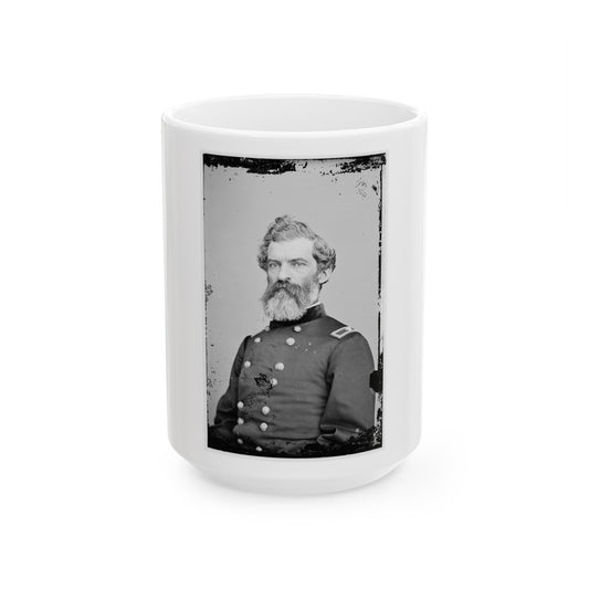 Portrait Of Brig. Gen. John W. Sprague, Officer Of The Federal Army (U.S. Civil War) White Coffee Mug