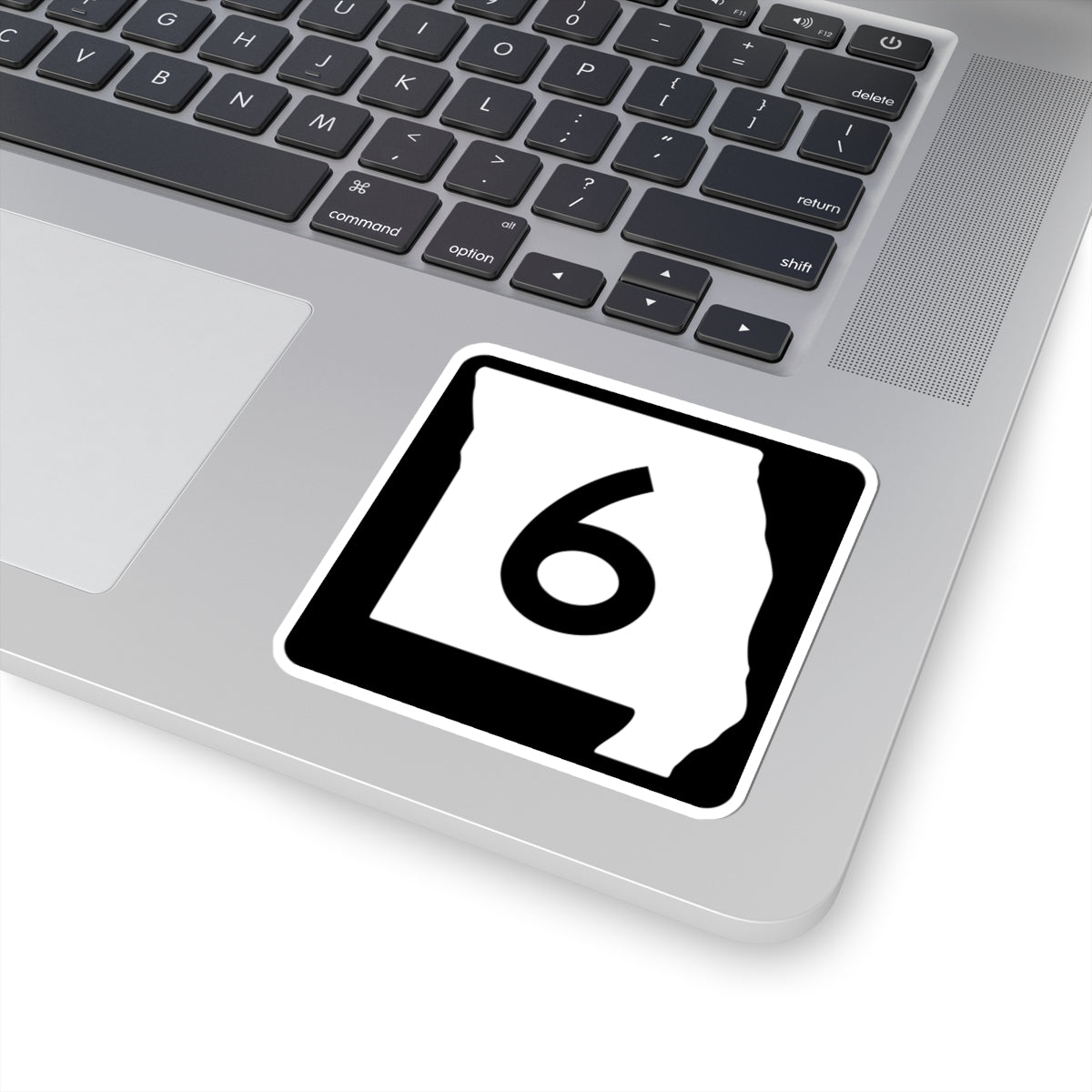 MO-6 (Missouri) (Road Sign) STICKER Vinyl Kiss-Cut Decal