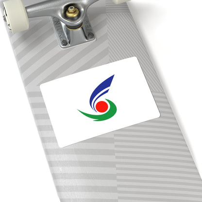 Flag of Setouchi Okayama (Japan) STICKER Vinyl Kiss-Cut Decal