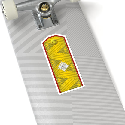 Bulgaria Army OF 6 (Bulgaria) (Military Rank) STICKER Vinyl Kiss-Cut Decal