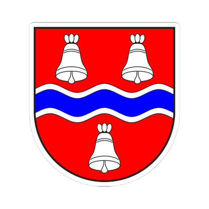 Savognin wappen (Switzerland) (Coat of Arms) STICKER Vinyl Kiss-Cut Decal