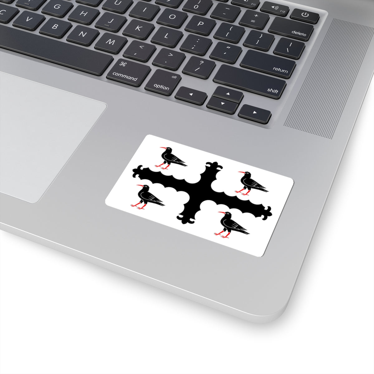 Flag of Flintshire (United Kingdom) STICKER Vinyl Kiss-Cut Decal