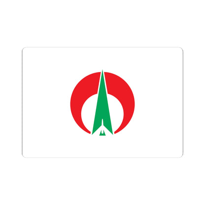 Flag of Oki Fukuoka (Japan) STICKER Vinyl Kiss-Cut Decal