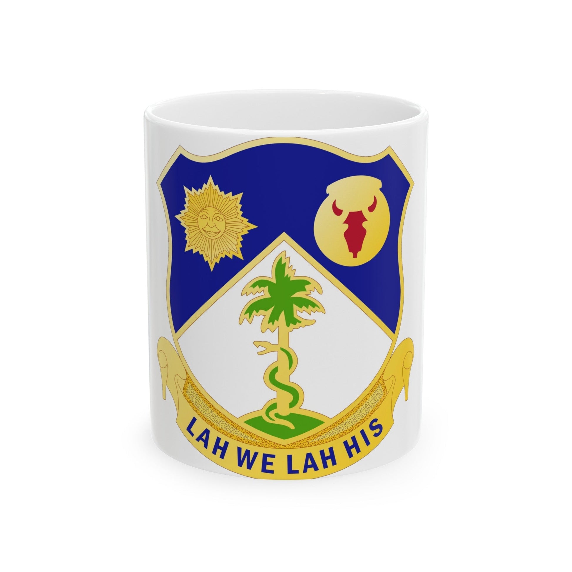 134th Cavalry Regiment (U.S. Army) White Coffee Mug-11oz-The Sticker Space