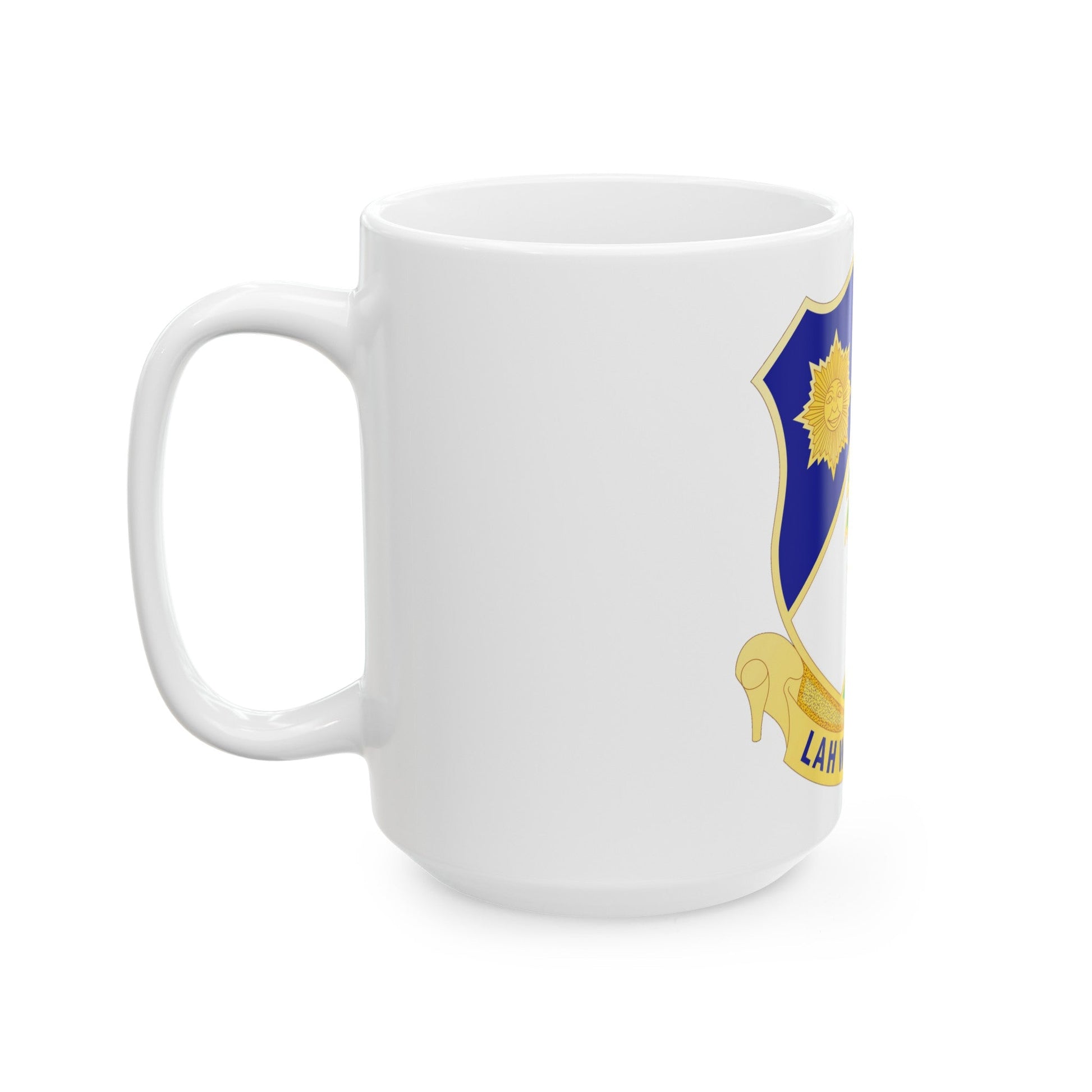 134th Cavalry Regiment (U.S. Army) White Coffee Mug-The Sticker Space