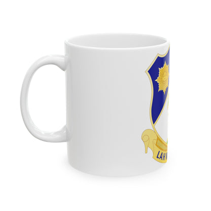 134th Cavalry Regiment (U.S. Army) White Coffee Mug-The Sticker Space