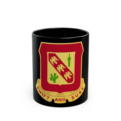 134th Field Artillery Battalion (U.S. Army) Black Coffee Mug-11oz-The Sticker Space
