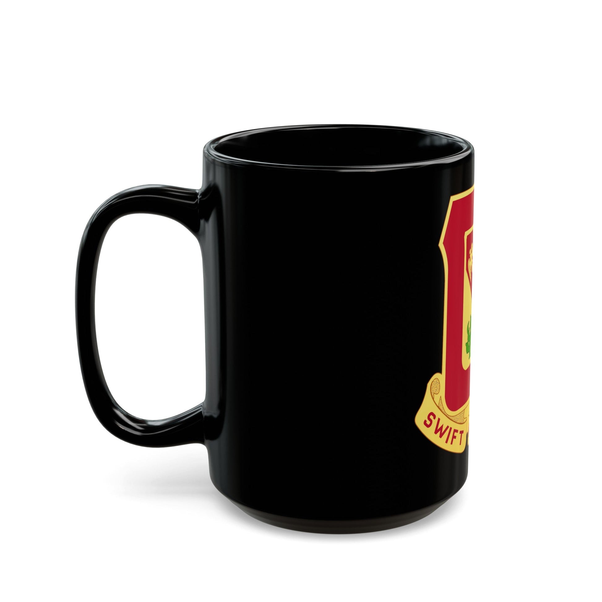 134th Field Artillery Battalion (U.S. Army) Black Coffee Mug-The Sticker Space