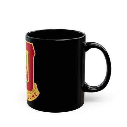 134th Field Artillery Battalion (U.S. Army) Black Coffee Mug-The Sticker Space