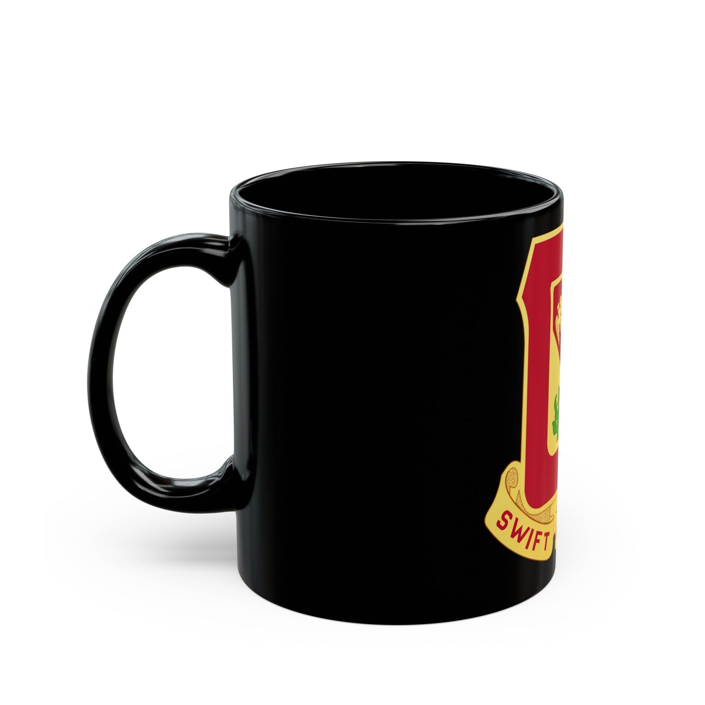 134th Field Artillery Battalion (U.S. Army) Black Coffee Mug-The Sticker Space