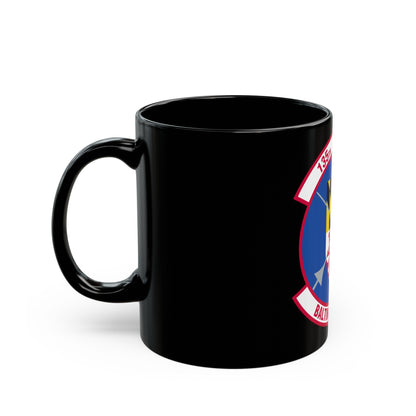 135 Airlift Squadron (U.S. Air Force) Black Coffee Mug-The Sticker Space