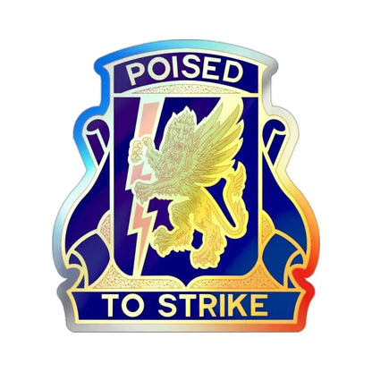 135 Aviation Regiment (U.S. Army) Holographic STICKER Die-Cut Vinyl Decal 2 Inch Holographic - The Sticker Space