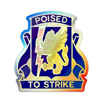135 Aviation Regiment (U.S. Army) Holographic STICKER Die-Cut Vinyl Decal 4 Inch Holographic - The Sticker Space