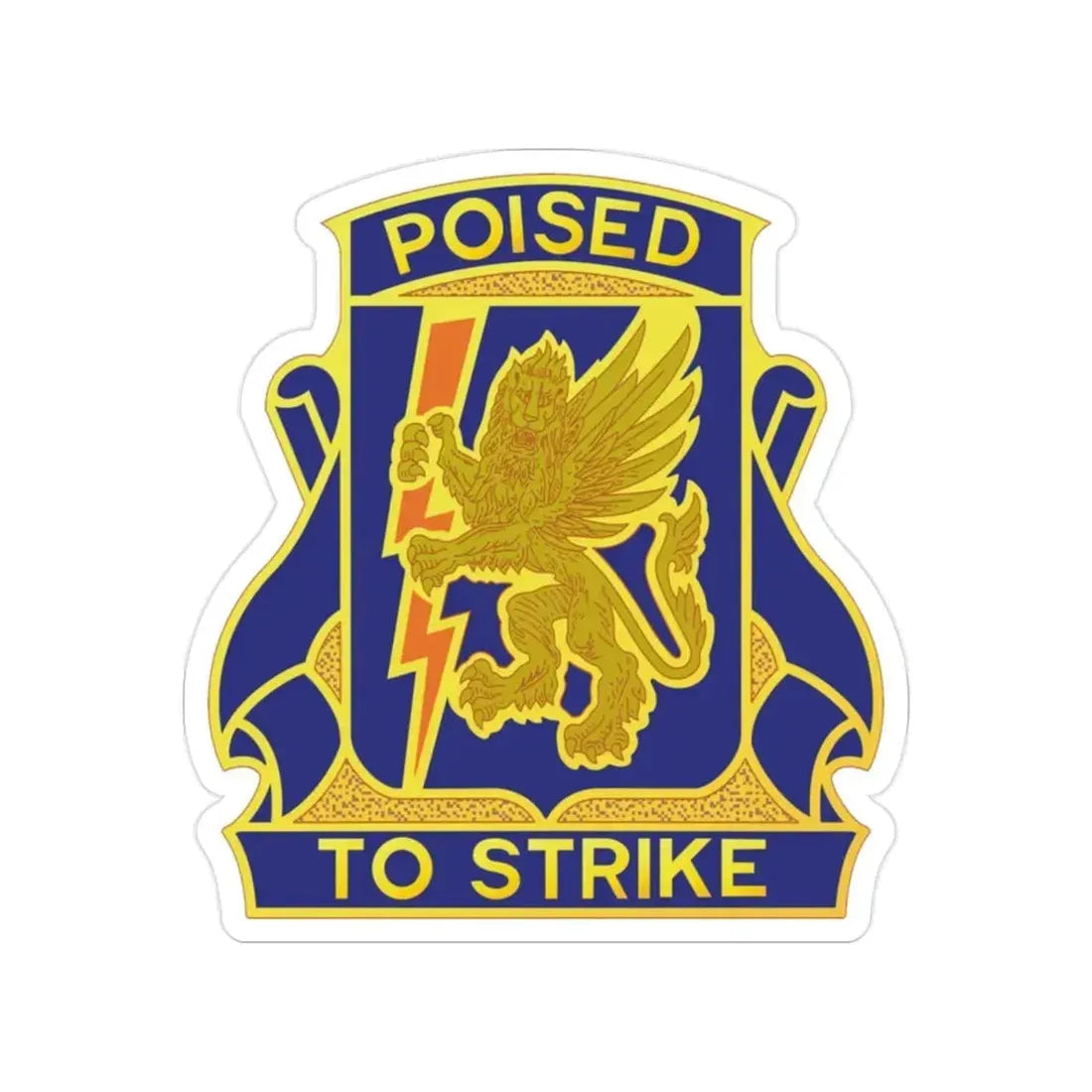 135 Aviation Regiment (U.S. Army) Transparent STICKER Die-Cut Vinyl Decal - The Sticker Space